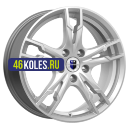 K&K 7x17/5x112 ET40 D57,1 Солар-оригинал (КС875) Сильвер SK