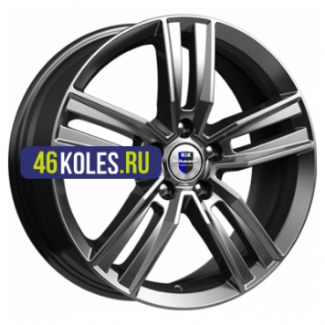 K&K 7x18/5x114,3 ET50 D67,1 Танаис (КС750) Дарк платинум