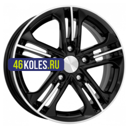 K&K 6x15/5x114,3 ET45 D67,1 Trinity (КС615) Алмаз черный