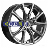 K&K 7,5x17/5x115 ET44 D70,2 Твист (КС697М) Дарк платинум