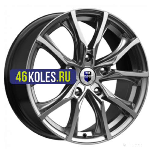 K&K 7,5x17/5x120 ET34 D72,6 Твист-оригинал (КС697М) Дарк платинум