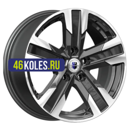K&K 7x16/5x114,3 ET35 D67,1 Висмут (КС1009) Алмаз черный