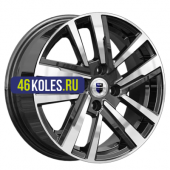 K&K 6x15/4x98 ET30 D58,5 Хант (КС1034) Алмаз черный