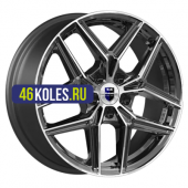 K&K 7x17/5x114,3 ET50 D67,1 Юнион (КС1025) Алмаз черный