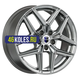 K&K 7x17/5x112 ET45 D66,6 Юнион (КС1025) Дарк платинум