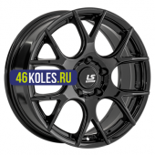LS FlowForming 7,5x17/4x100 ET40 D60,1 RC07 BK (конус)