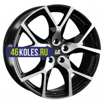 LS FlowForming 8,5x20/5x112 ET30 D66,6 RC12 BKF (конус)
