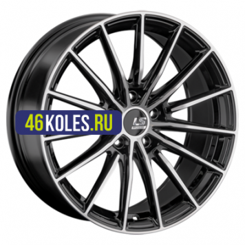 LS FlowForming 8,5x18/5x112 ET30 D66,6 RC63 BKF (конус)