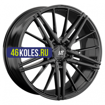 LS FlowForming 8,5x19/5x108 ET40 D63,4 RC76 BK (конус, Колпак+лого)