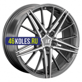 LS FlowForming 8x18/5x108 ET45 D63,4 RC76 GMF (конус, Колпак+лого)