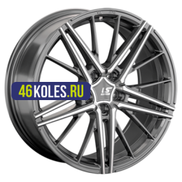LS FlowForming 8,5x20/5x114,3 ET30 D60,1 RC76 GMF (конус, Колпак+лого)