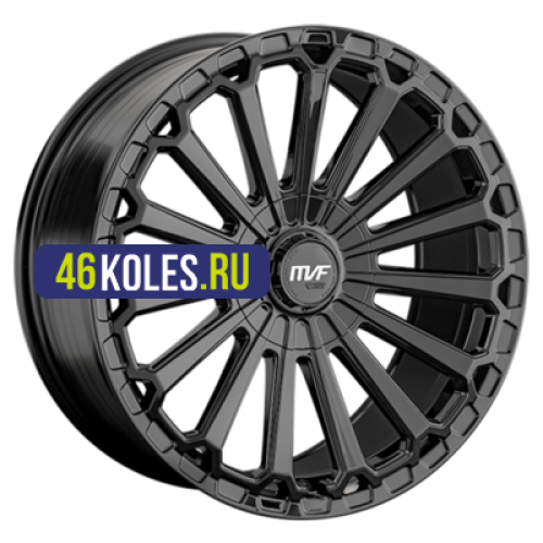 LS FlowForming 9x18/6x139,7 ET15 D106,1 RC80 BK (конус, Колпак+лого)