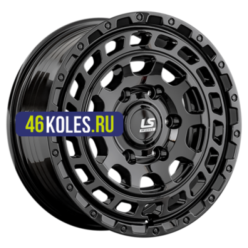 LS FlowForming 7x16/6x139,7 ET38 D67,1 RC89 BK (конус)