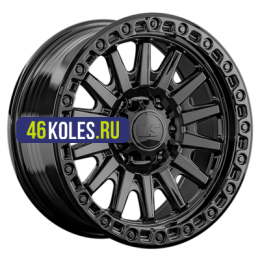 LS FlowForming 9x18/5x150 ET25 D110,1 RC90 BK (конус, Колпак+лого)