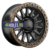 LS FlowForming 9x17/5x150 ET25 D110,1 RC90 BKS+BZSDSL (конус, Колпак+лого)