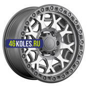 LS FlowForming 9x17/5x150 ET25 D110,1 RC91 MGMF (конус, Колпак+лого)