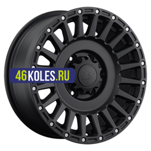 LS FlowForming 8x17/6x139,7 ET36 D100,1 RC95 MB (конус, Колпак+лого)