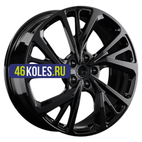 LS Forged 7x19/5x108 ET36 D65,1 LS FG22 BK (конус, C570)