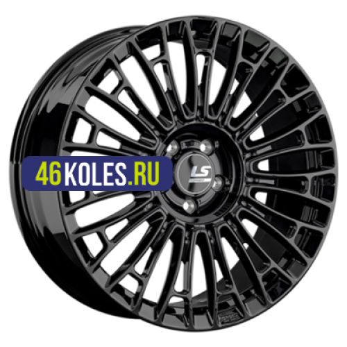 LS Forged 9x21/5x120 ET45,5 D62,6 LS FG25 BK (конус, Колпак+лого)