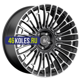 LS Forged 10x22/5x130 ET28 D71,6 LS FG25 MBF (конус, Колпак+лого)