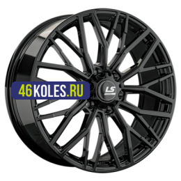 LS Forged 9x22/6x139,7 ET45 D95,1 LS FG33 BK (конус, Колпак+лого)