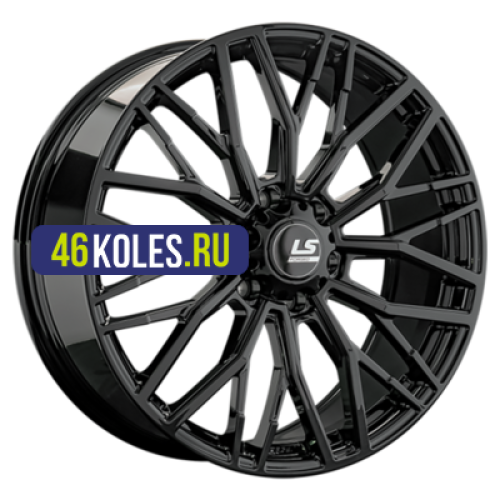 LS Forged 9x22/6x139,7 ET45 D95,1 LS FG33 BK (конус, Колпак+лого)