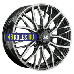 LS Forged 9x22/6x139,7 ET45 D95,1 LS FG33 BKF (конус, Колпак+лого)