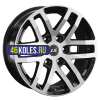 LS 8,5x17/6x139,7 ET30 D106,1 1279 BKF (конус, Колпак+лого)