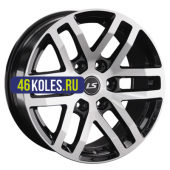 LS 9x20/6x139,7 ET25 D106,1 1279 BKF (конус, Колпак+лого)