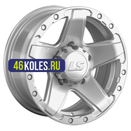 LS 8x16/5x150 ET2 D110,1 1284 Sil (конус, Колпак+лого)