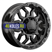 LS 8x17/5x150 ET45 D110,1 1285 BK (конус, Колпак+лого)