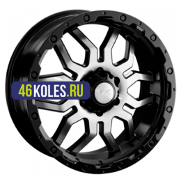 LS 7,5x17/6x139,7 ET30 D106,1 1285 BKF (конус, Колпак+лого)
