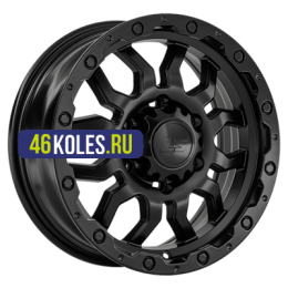 LS 7x16/6x139,7 ET38 D100,1 1285 BKS (конус, Колпак+лого)