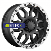 LS 7,5x17/6x114,3 ET40 D66,1 1285 MBL (конус, Колпак+лого)