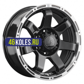 LS 7,5x17/6x139,7 ET25 D106,1 1289 BKL (конус, Колпак+лого)