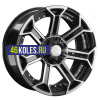 LS 9x20/6x139,7 ET20 D106,1 1293 BKF (конус, Колпак+лого)