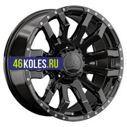 LS 9x20/5x150 ET25 D110,5 1294 BK (конус, Колпак+лого)