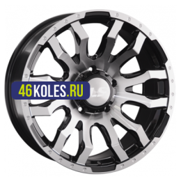LS 9x20/6x139,7 ET20 D100,1 1294 BKF (конус, Колпак+лого)