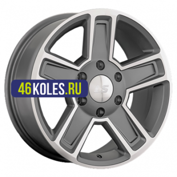 LS 8x17/6x139,7 ET38 D100,1 1296 MGMF (конус, Колпак+лого)