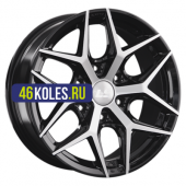 LS 8x18/6x139,7 ET38 D67,1 1303 BK (конус, Колпак+лого)