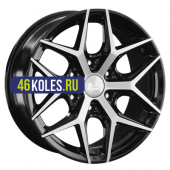 LS 8x18/6x139,7 ET36 D100,1 1303 BKF (конус, Колпак+лого)