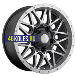 LS 8x17/5x150 ET0 D110,1 1341 MBF (конус, Колпак+лого)