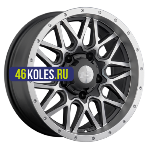 LS 8x17/6x139,7 ET10 D106,1 1341 MBF (конус, Колпак+лого)