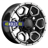 LS 9x18/5x150 ET30 D110,1 1345 BKF (конус, Колпак+лого)