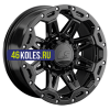 LS 9x17/5x150 ET30 D110,1 1346 BK (конус, Колпак+лого)