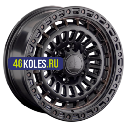 LS 8,5x17/6x139,7 ET25 D106,1 1348 BKS+BR (конус, Колпак+лого)