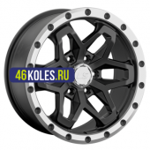 LS 9x18/6x139,7 ET15 D106,1 1350 MBL (конус, Колпак+лого)