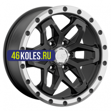 LS 9x18/6x139,7 ET15 D106,1 1350 MBL (конус, Колпак+лого)