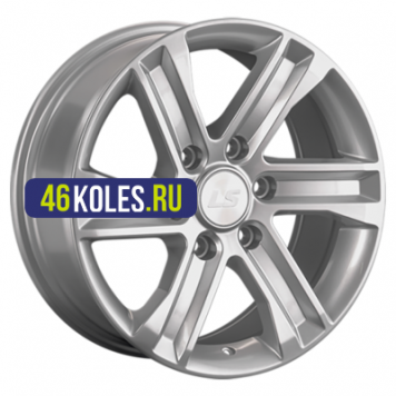 LS 8x17/6x139,7 ET36 D100,1 1359 Sil (конус, Колпак+лого)