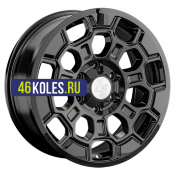LS 8x18/6x139,7 ET36 D100,1 1364 BK (конус, Колпак+лого)